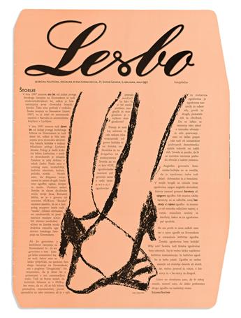 LESBO MAGAZINE Five Issues.